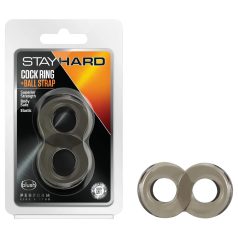 Stay Hard - Penis and Testicle Ring (Gray)