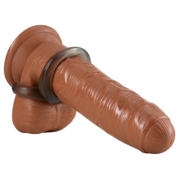 Stay Hard - Penis and Testicle Ring (Gray)