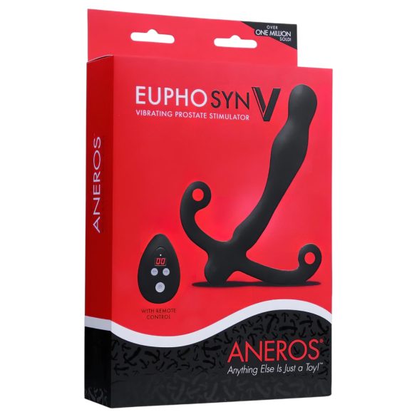 Aneros Eupho Syn V - Remote Control Prostate Massager (Black)