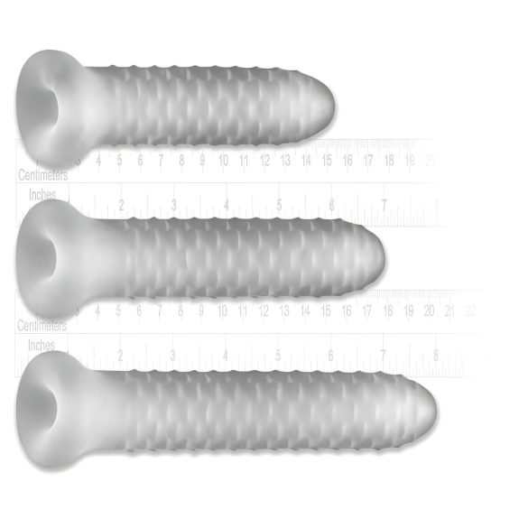 Fat Boy Checker Box - White 15cm Penis Sleeve