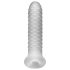 Fat Boy Checker Box - White Penis Sleeve (17cm)