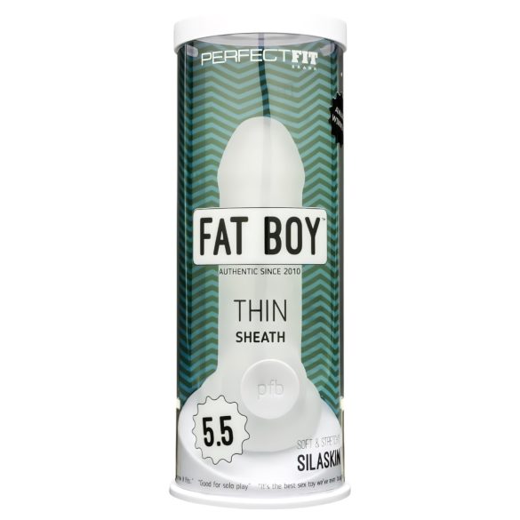 **Fat Boy Slim - White Penis Sleeve (15cm)**