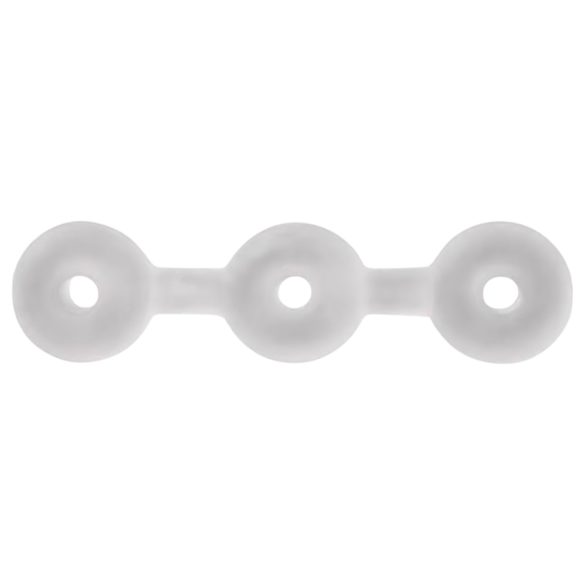 Perfect Fit Triple - White Penis Ring Trio
