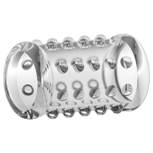 Stay Hard - Polka Dot Penis Sleeve (Translucent)