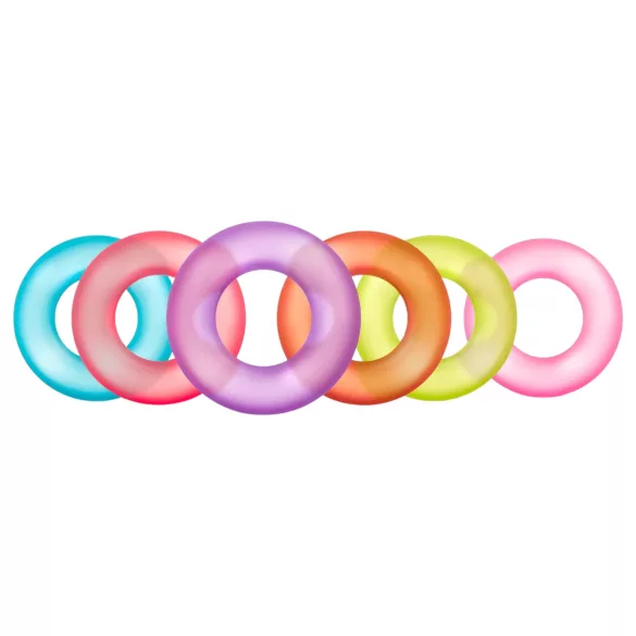 King of the Ring - Vibrant Penis Ring Set (6 pcs)