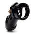 CB-6000 CB-X - Deluxe Black Chastity Cage with Lock