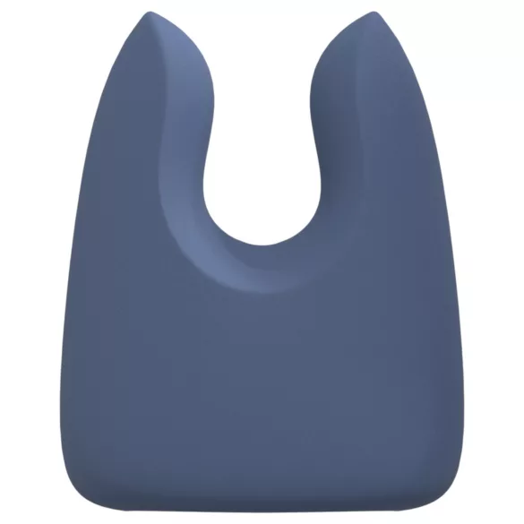 Loveline - interchangeable‑head vibrator set (blue‑grey)