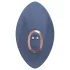 Loveline - interchangeable‑head vibrator set (blue‑grey)