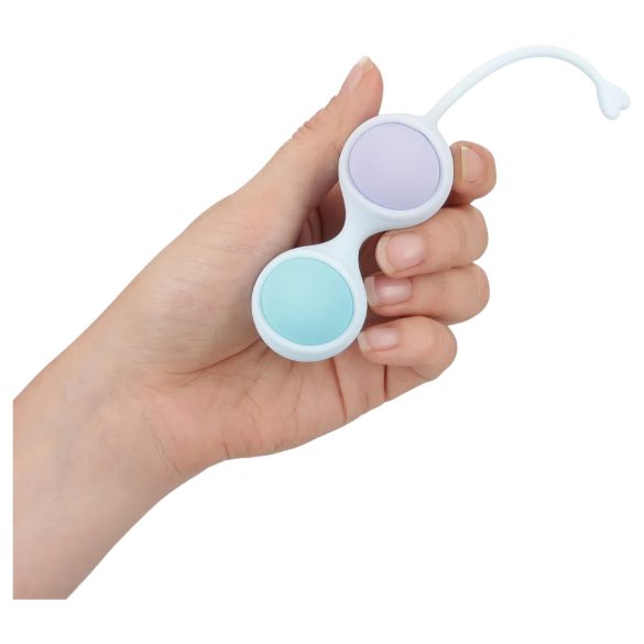 Loveline - Vibrating Adjustable Pleasure Ball Set (Blue)