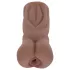 XKIN Naughty Nurse Riley - realistic dark natural-coloured vagina masturbator