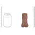 XKIN Naughty Nurse Riley - realistic dark natural-coloured vagina masturbator