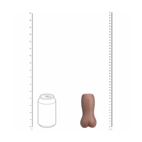 XKIN Eternal Asha - lifelike artificial buttocks masturbator (natural)
