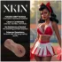 XKIN Cheerleader Cherry - realistic vagina masturbator (dark natural)