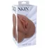 XKIN - lifelike vagina masturbator - L (dark natural)