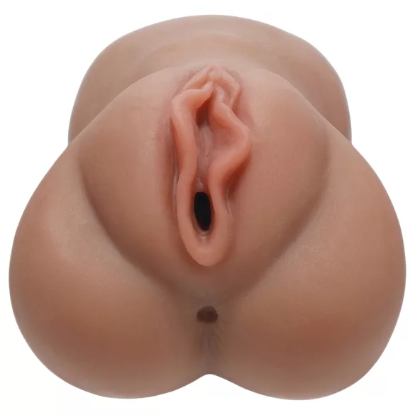 XKIN - lifelike vagina masturbator - L (dark natural)