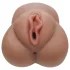 XKIN - lifelike vagina masturbator - L (dark natural)