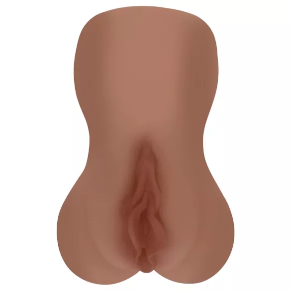 XKIN - lifelike vagina masturbator - L (dark natural)