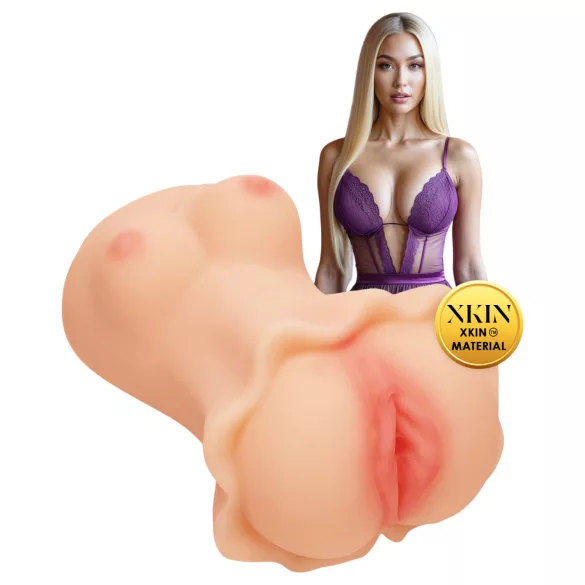 XKIN Enchantment Elise - lifelike vagina masturbator (natural)