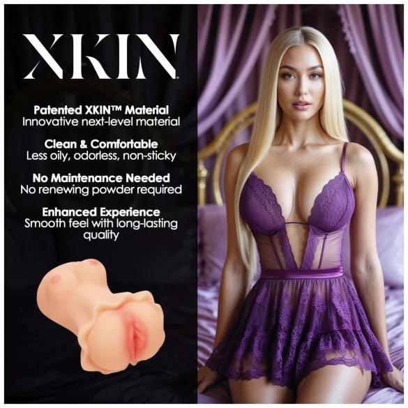 XKIN Enchantment Elise - lifelike vagina masturbator (natural)
