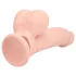 RealRock - Dual-Density Realistic Vibrator (Flesh-Coloured) - 20 cm