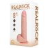 REALROCK - Suction Cup Vibrator - Natural (20.5cm)