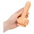 S-Line - middle finger dildo (natural)