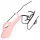 Loveline - Ribbed Finger Vibrator (Pink)