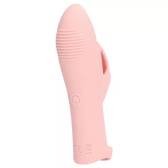 Loveline - Ribbed Finger Vibrator (Pink)