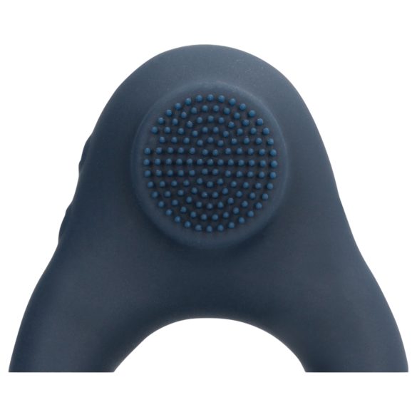 Loveline - Vibrating Penis Ring with Clitoral Stimulator (Gray)