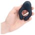 Loveline - Vibrating Penis Ring with Clitoral Stimulator (Gray)