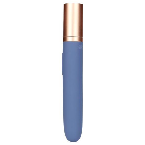 Loveline Travel - Rechargeable Vibrator with Lubricant Reservoir (Pastel Blue)