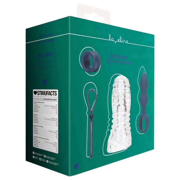 Loveline (S)explore - Men's Sensual Adventure Kit (Blue)