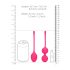 Loveline - Weighted Ben Wa Ball Set - 2 Pieces (Pink)