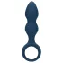 Loveline - Small Blue Anal Plug with Ring Handle