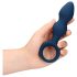 Loveline - Large Ringed Anal Plug (Blue)