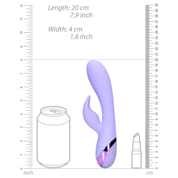 Loveline - Rechargeable Bunny Ears Vibrator (Purple)