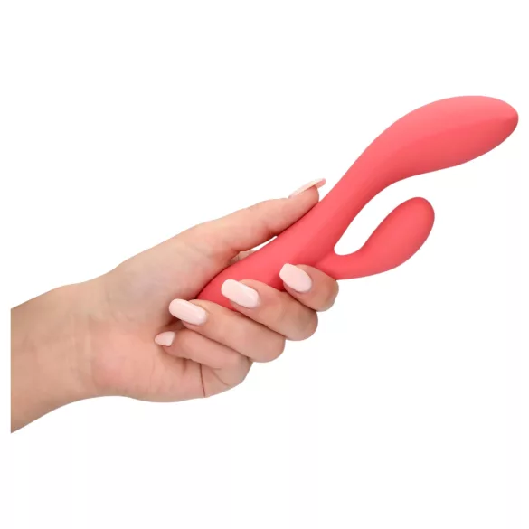Loveline - Rechargeable Waterproof Vibrator with Clitoral Arm (Pink)