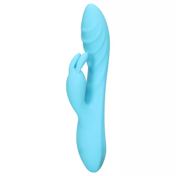 Loveline - waterproof rabbit ear vibrator with clitoral arm (blue)