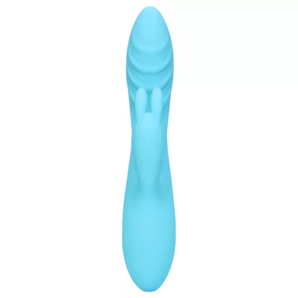 Loveline - waterproof rabbit ear vibrator with clitoral arm (blue)