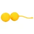 Loveline - Silicone Kegel Balls Set - 2 Piece (Yellow)