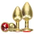 Ouch! - Gold Anal Plug Set
