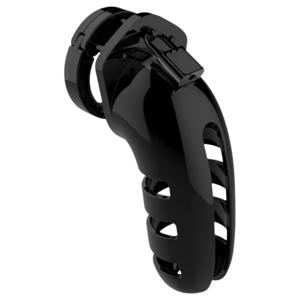 ManCage Model 06 - male chastity cage (black) - 14 cm