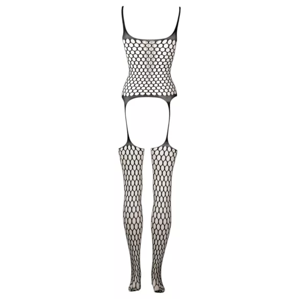 Le Désir - Polka Dot Mesh Set (Black) - Sizes S-XL