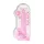 REALROCK - Transparent Lifelike Dildo - Pink (22cm)