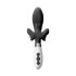Alexios - Butterfly Clitoral Vibrator with Flexible Arm (Black)