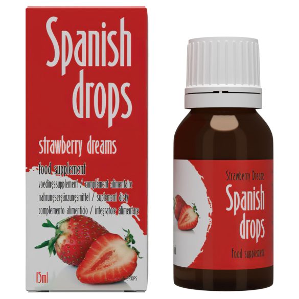 Cobeco Spanish Drops - Desire Enhancer - Strawberry (15ml)