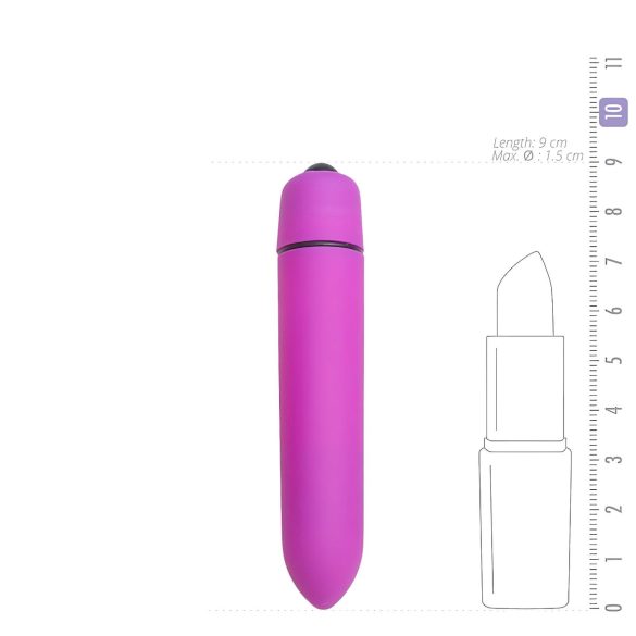 Easytoys Bullet - Waterproof Purple Mini Vibrator