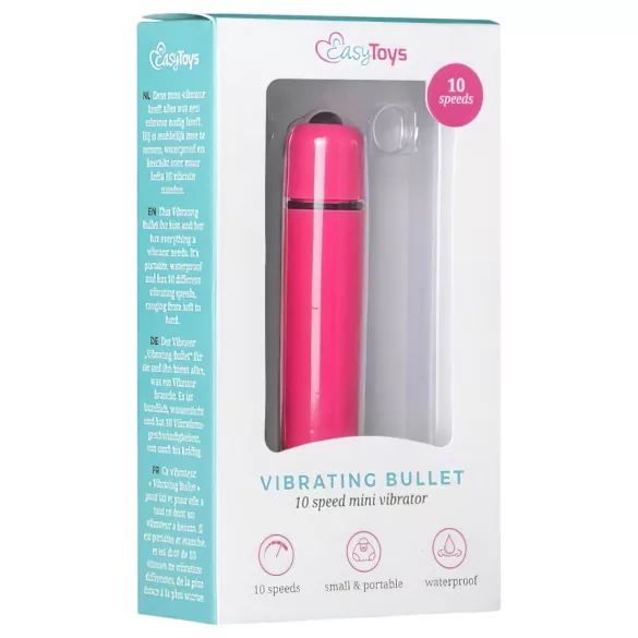 Easytoys Bullet - Waterproof Pink Vibrator