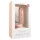 Easytoys - Suction Cup Dildo with Balls (22.5cm) - Natural