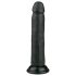 Easytoys - Realistic Suction Cup Dildo (8") - Black